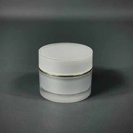 Pot Acrylic 10 gram Mutiara List Gold / Pot Cream 10 gram / Pot Cream Kosmetik 10 gram