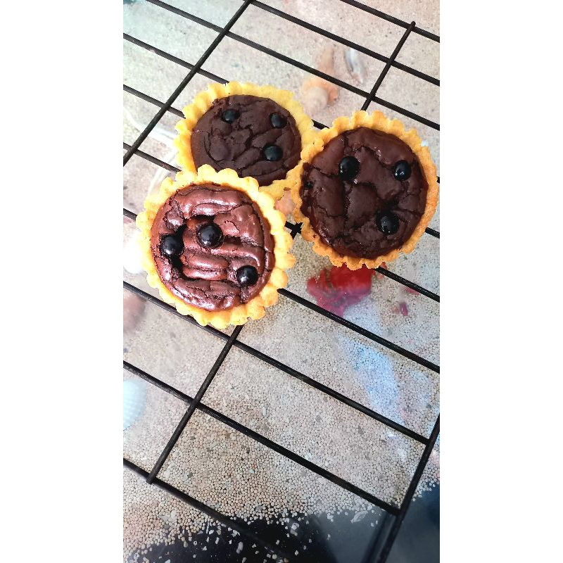 

s'mores pie brownies