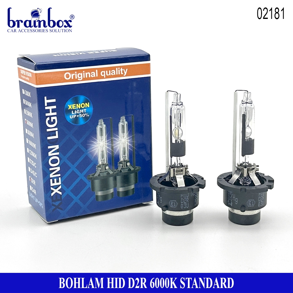 Bohlam HID D2R 6000K Standard Lampu Mobil