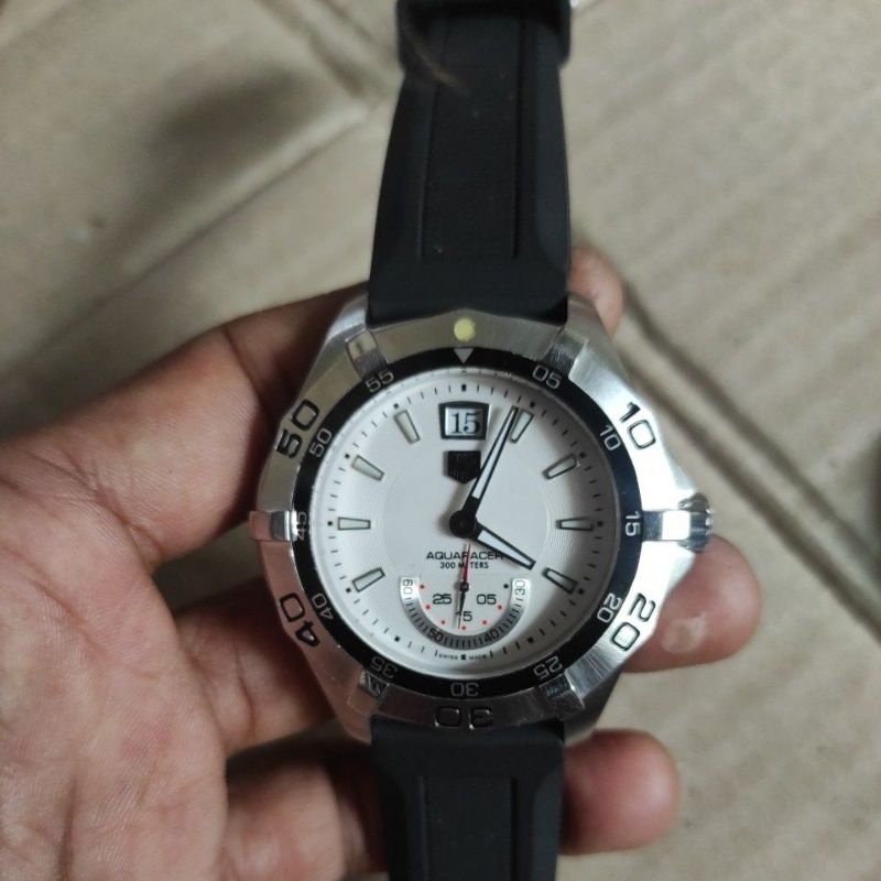jam tangan Tag Heuer aquaracer Quart bekas