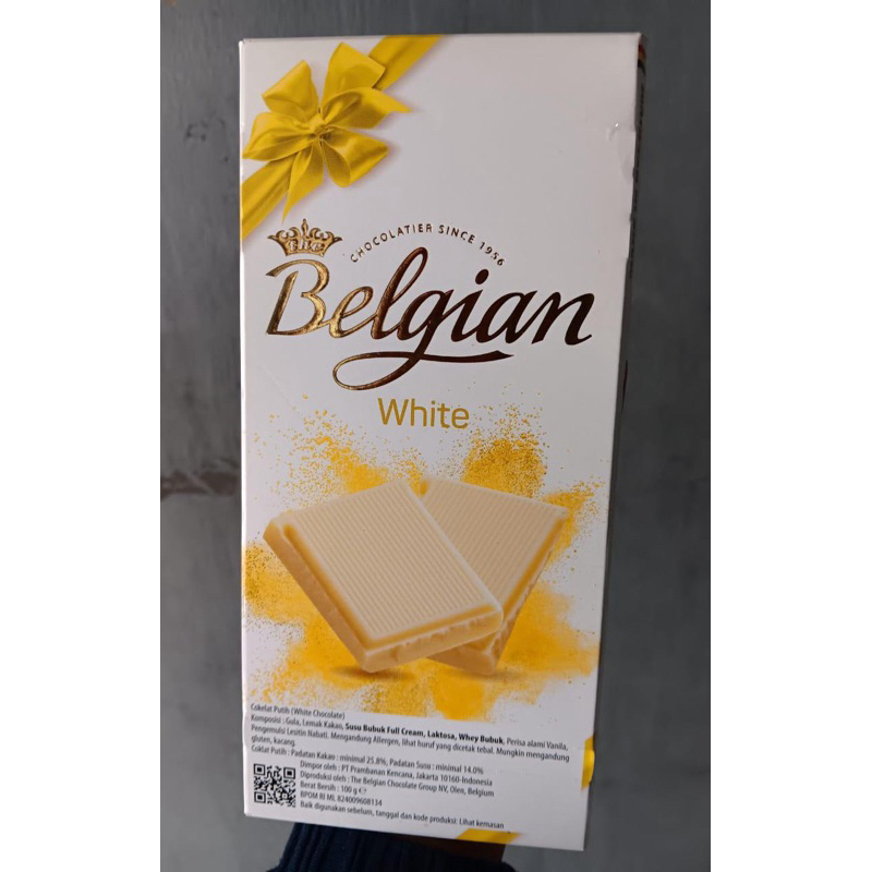 

CHOCOLATE BELGIAN WHITE / COKLAT BELGIAN TERMURAH