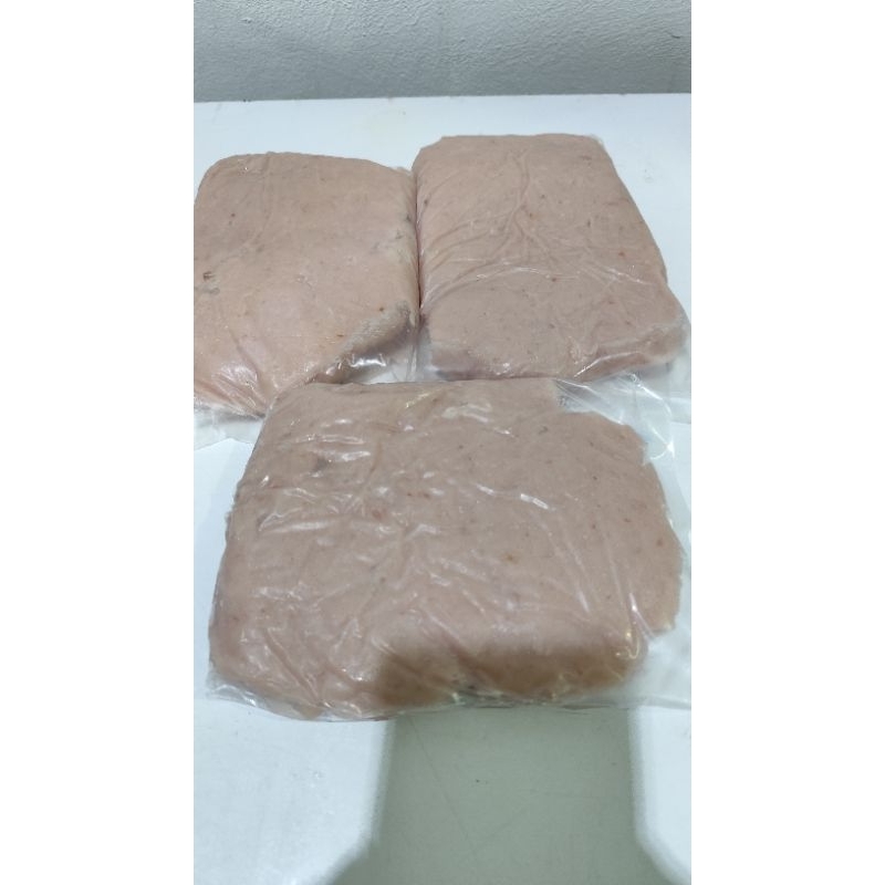 

Daging giling ikan tenggiri bakso ikan siap pakai