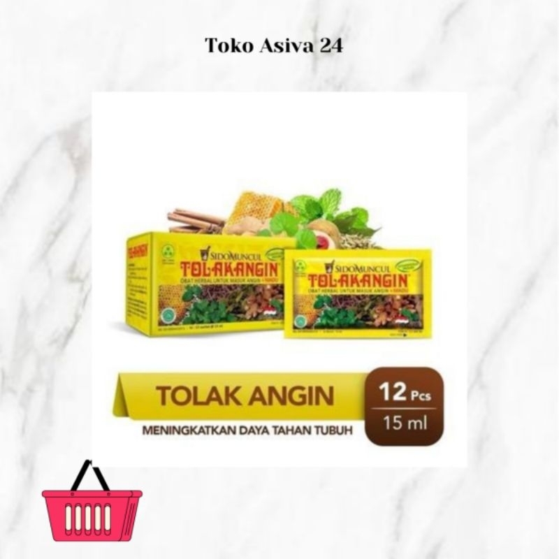 Tolak Angin 1 dus isi 12 tolak angin kuning