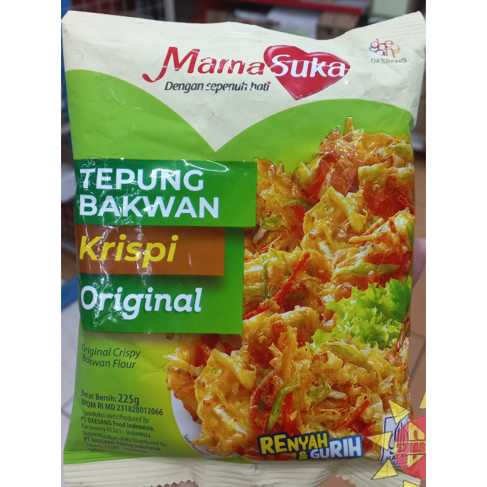 

Mama Suka Tepung Bakwan Krispi Original 225 gram