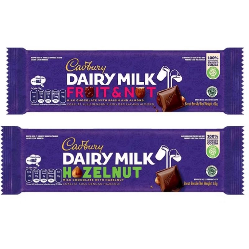 

Cadbury dairy milk 62gr