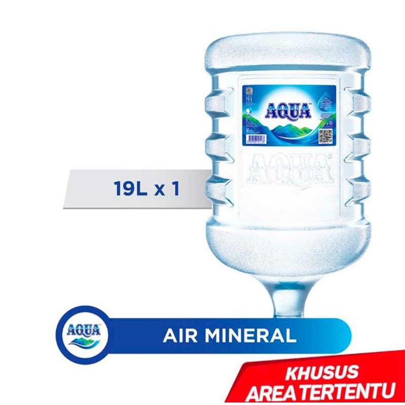 

Galon Aqua tanpa Air