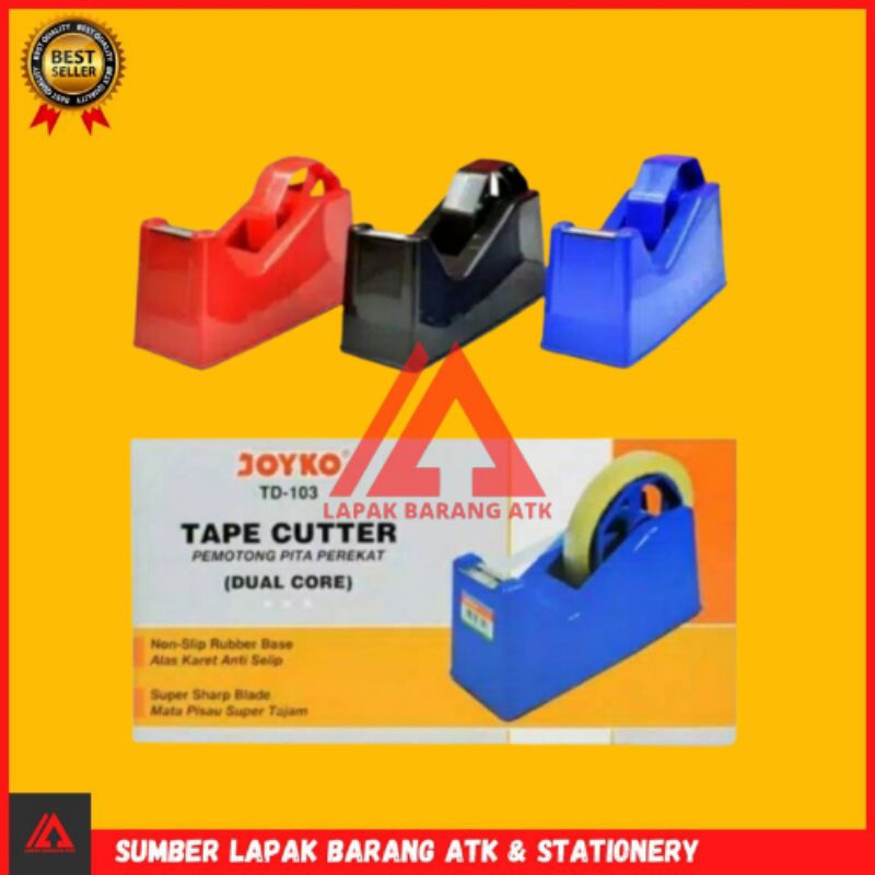 

Tape Cutter / Dispenser Dual Core Joyko TD-103