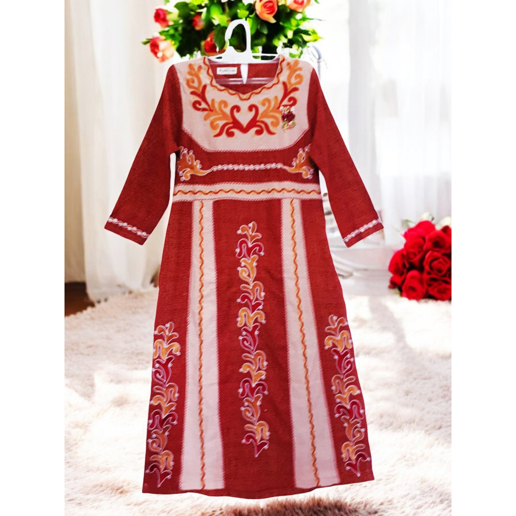 ABAYA BORDIR KATUN LD 90 PB 125 PRELOVED PREMIUM