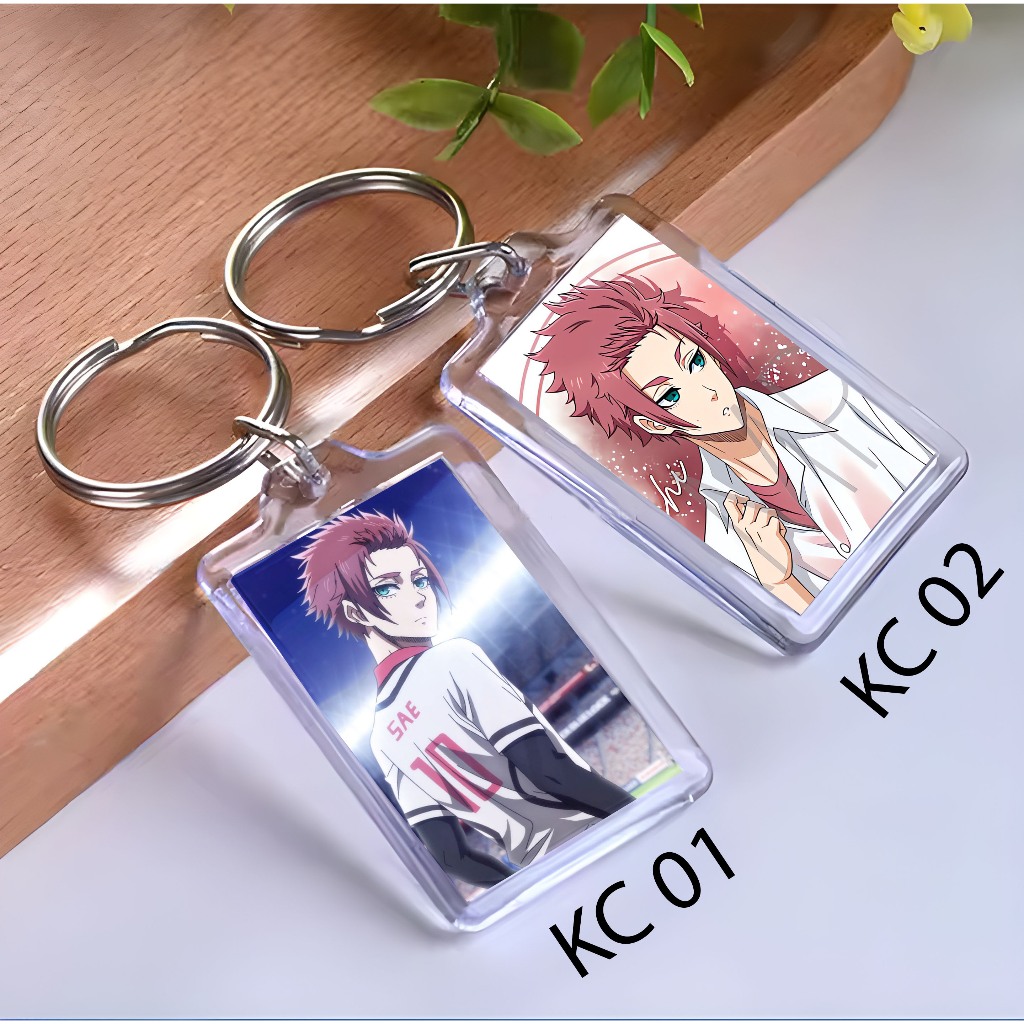 Keychain ITOSHI SAE BLUELOCK - Ganci ANIME BLUELOCK - Gantungan Kunci - ITOSHI SAE