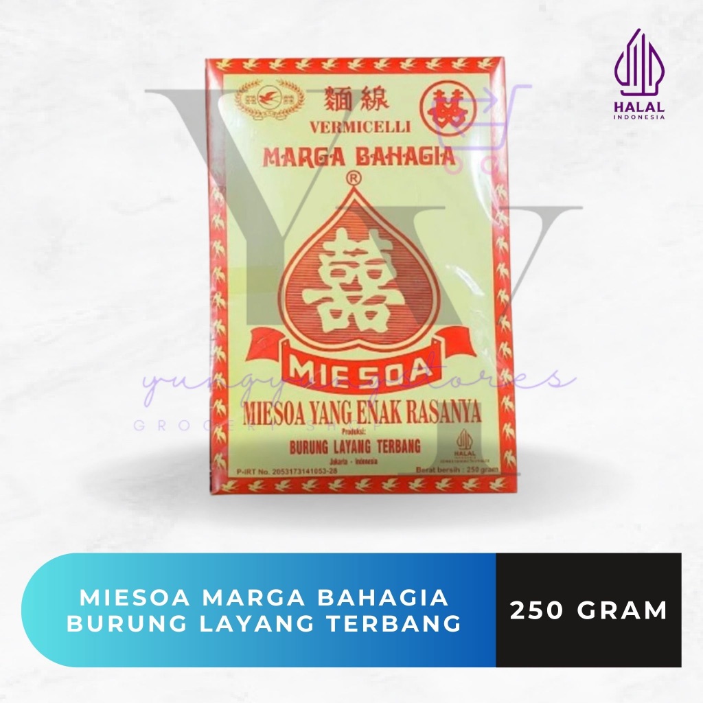 

Miesoa Marga Bahagia Burung Layang Terbang Kotak 250 gram
