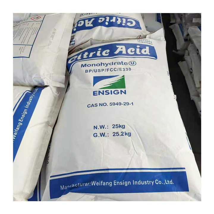 

Citric Acid / Citrun Acid / Asam Sitrun / Asam Sitrat 25 KG ensign