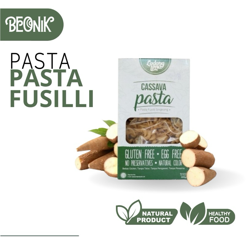 

Pasta Fusilli - Ladang Lima Pasta Gluten Free 100 GR
