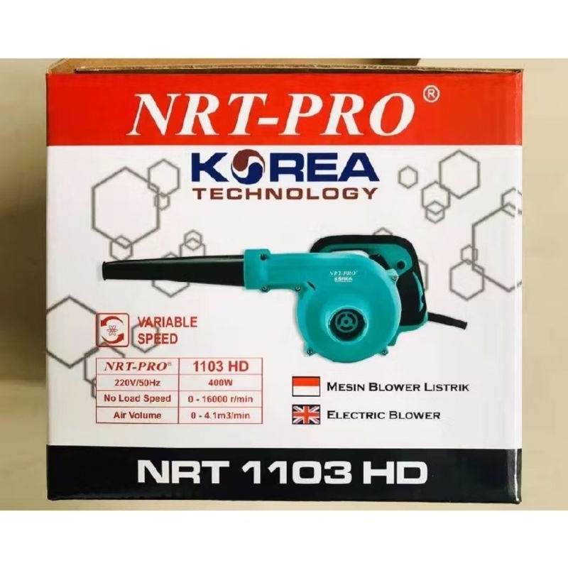 NRT PRO HAND BLOWER // Mesin Blower Tangan, Blower Kucing & Anjing Merk NRT-Pro Type 1103HD