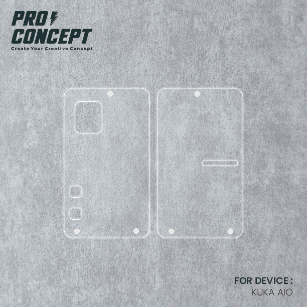 

#15 PRO CONCEPT DEKORASI PELINGUNG BODY BAHAN AKRILIK K~A MAGNET - CLEAR
