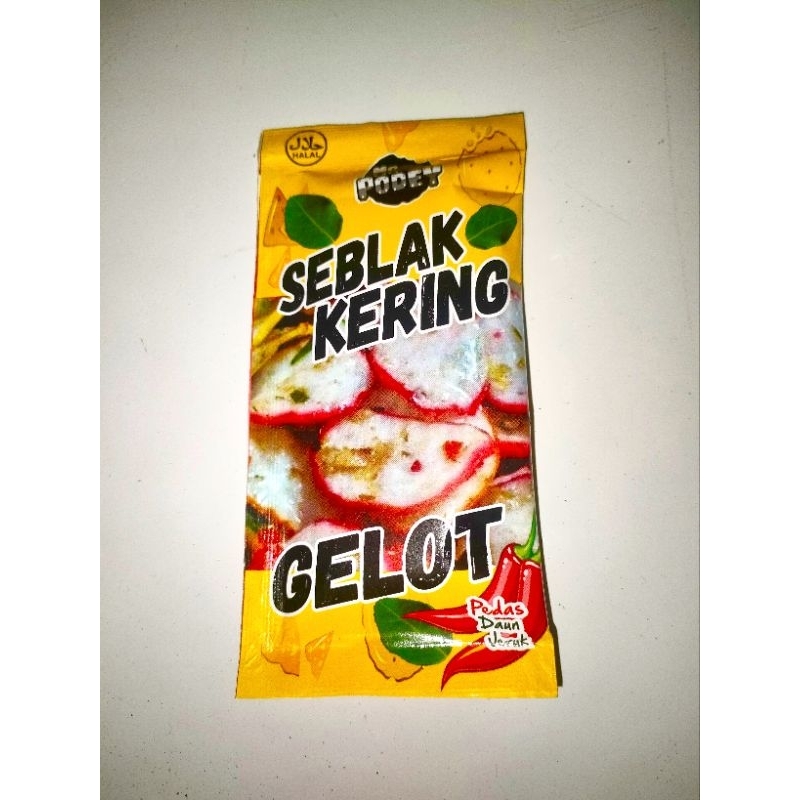 

Seblak Kering Gelot Pedas Daun Jeruk Snack Kriuk Pedas Halal
