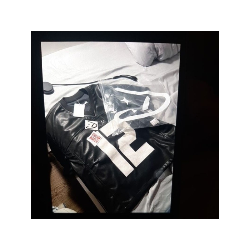 Signatutr Leather Jersey - Dust La Stella