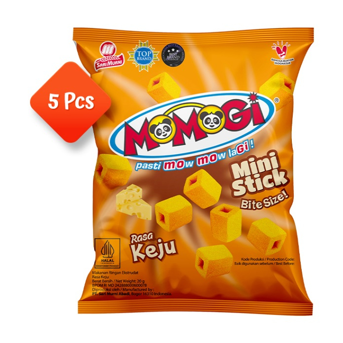 

Momogi Stick Keju [ 5 pcs X 20gr ]