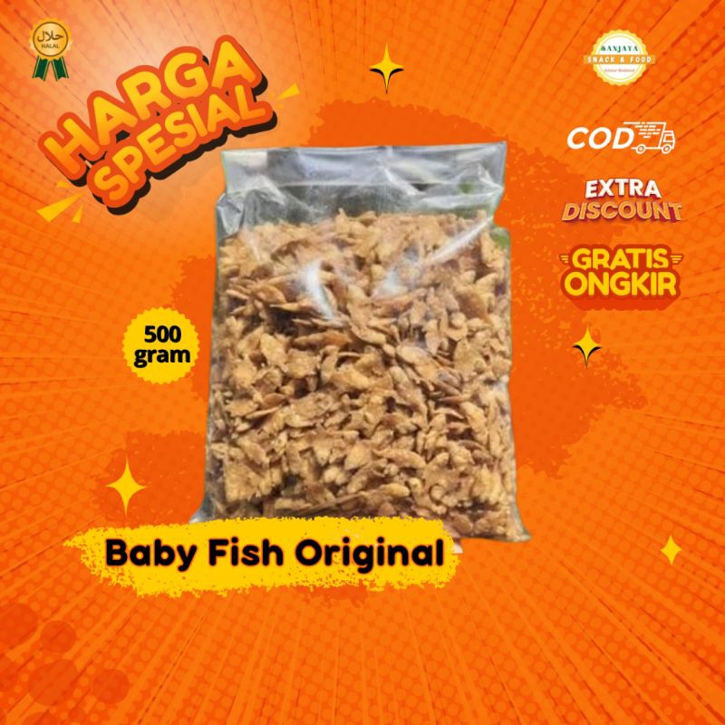 

BABY FISH IKAN CRISPY PEPETEK DI GORENG DADAKAN