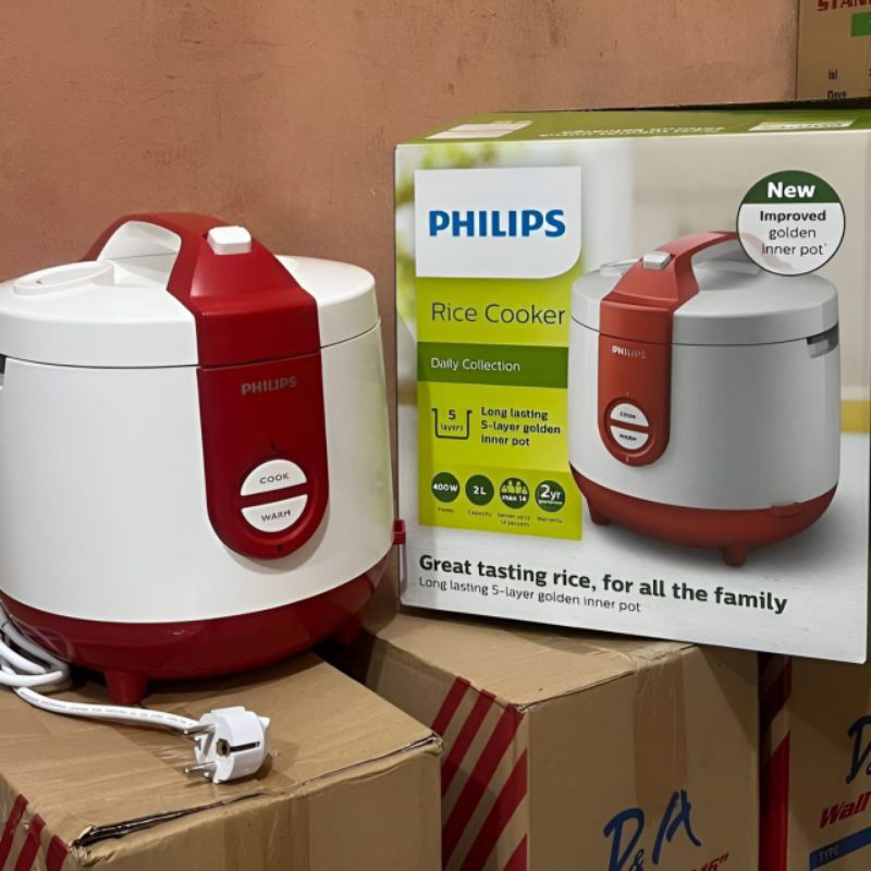 Terlaris Mejikom Phillips/Rice Cooker Philips Hd3119 Anti Lengket Bisa Cod