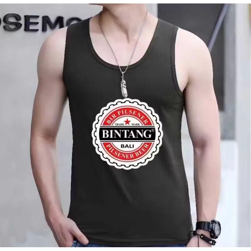 KAOS DALAM PRIA BINTANG LOGO KAOS DALAM KHAS BALI OLEH OLEH BAJU BALI