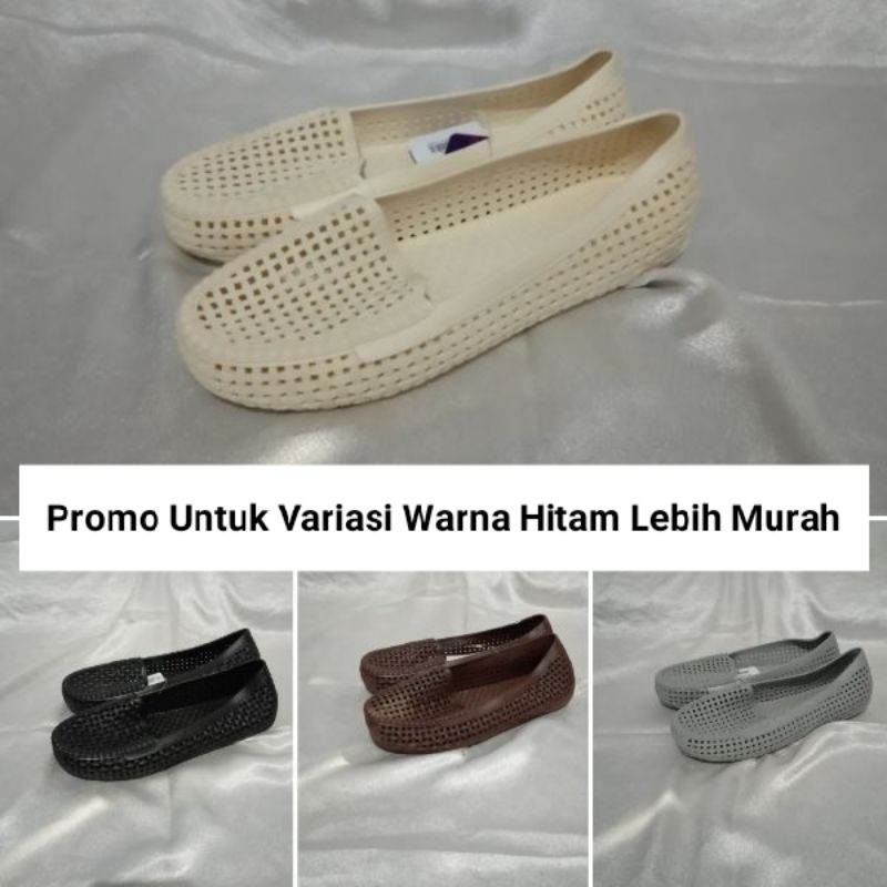 Sepatu Wanita Flat Shoes Karet Yumeida LD 3101