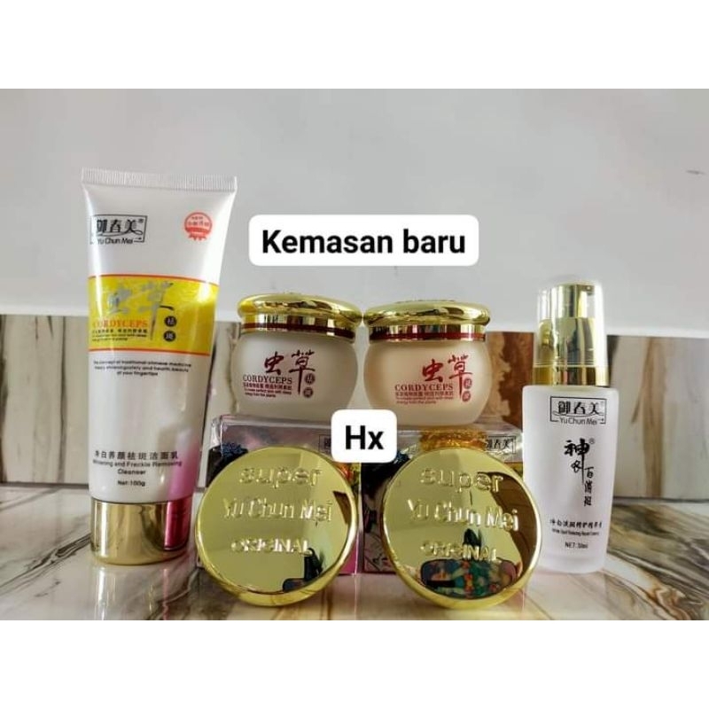 CREAM YU CHUN MEI CORDYCEPS PAKET KOMPLIT ORIGINAL