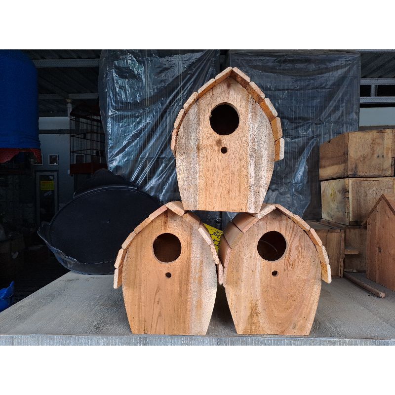 glodok bentuk rumah aestetik ternak burung parkit perkutut pipit perlengkapan aviary