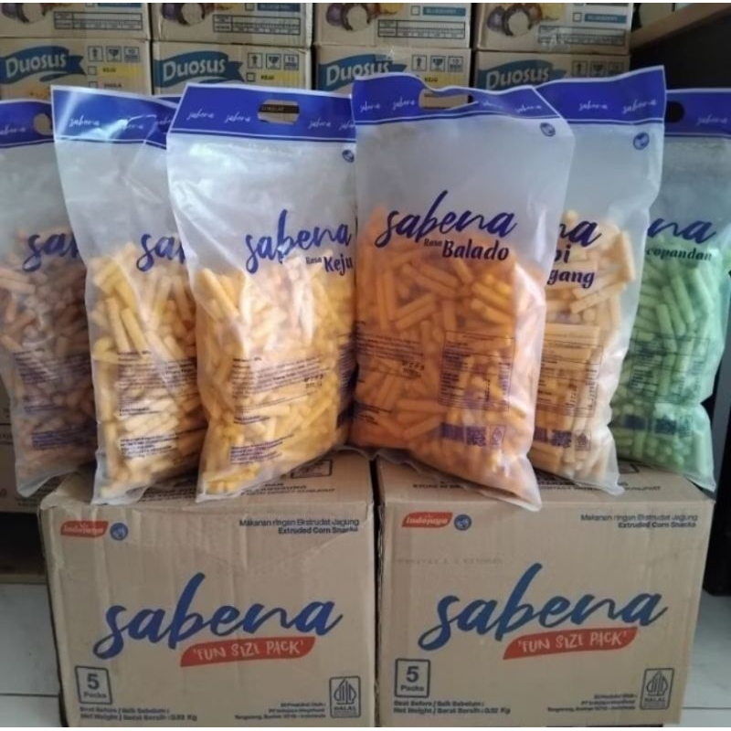 

MURAH SABENA STIK 185 GRAM ALL VARIAN / SABENA RASA KEJU / SABENA JAGUNG BAKAR / SABENA JAGUNG PANGGANG / SABENA CAPUCINO/ SABENA PANDAN