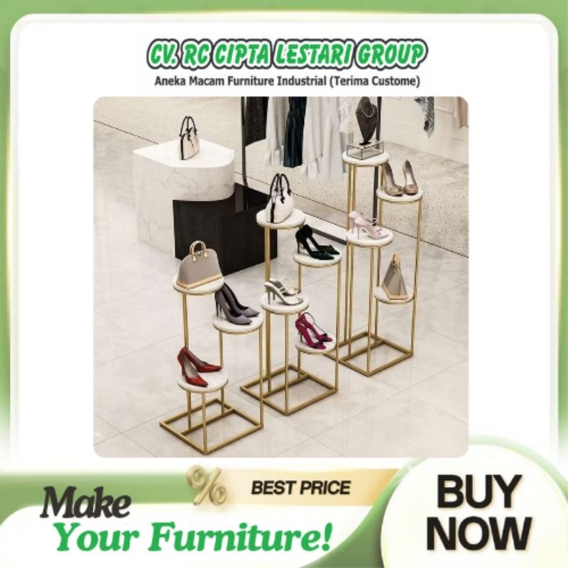Standing Sepatu Standing Tas Standing Display