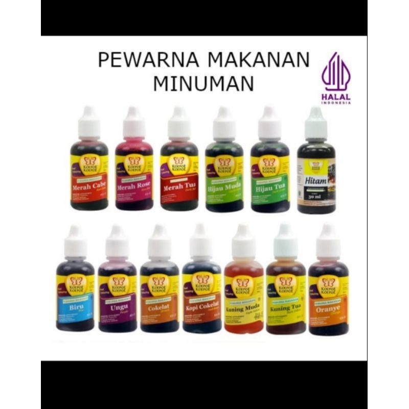 

Perwarna Koepoe-Koepoe 30 ml