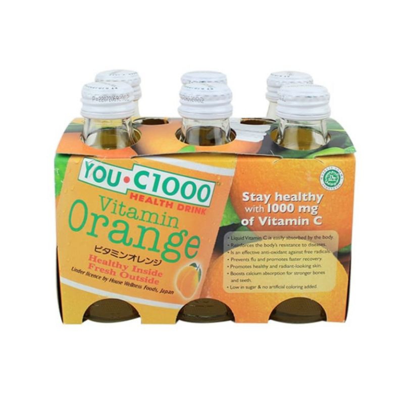 

Paket Get Well Soon You C1000 Vitamin C Drink 6 x 140ml / Orange / Lemon / Apple / Mango / Semoga Lekas Sembuh