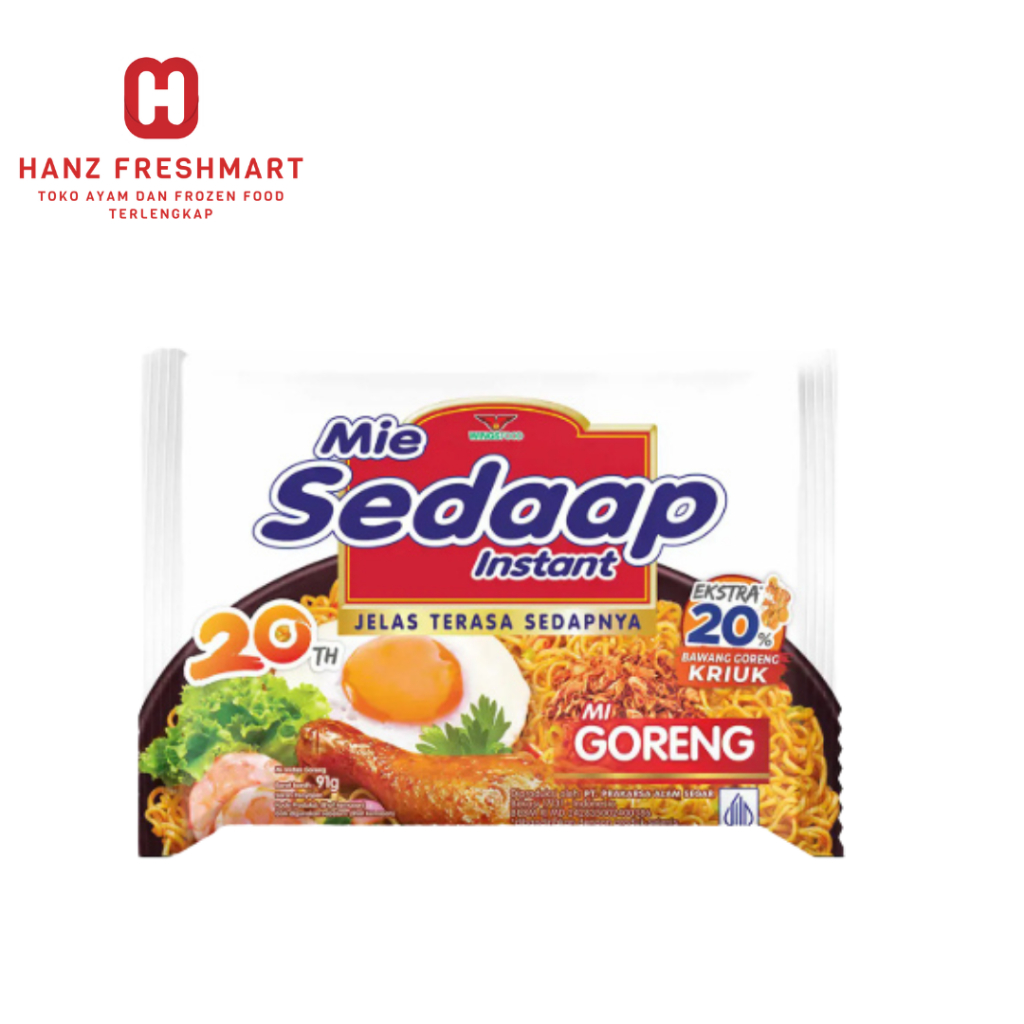 

Sedaap Mie Instant Goreng - Hanz Freshmart