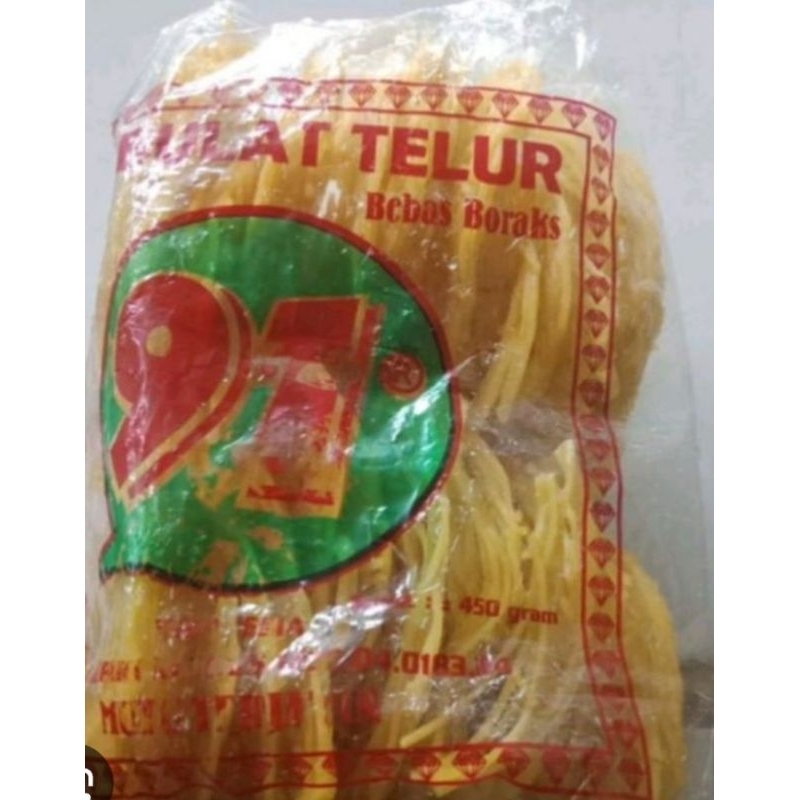 

Kerupuk Mie bulat telur