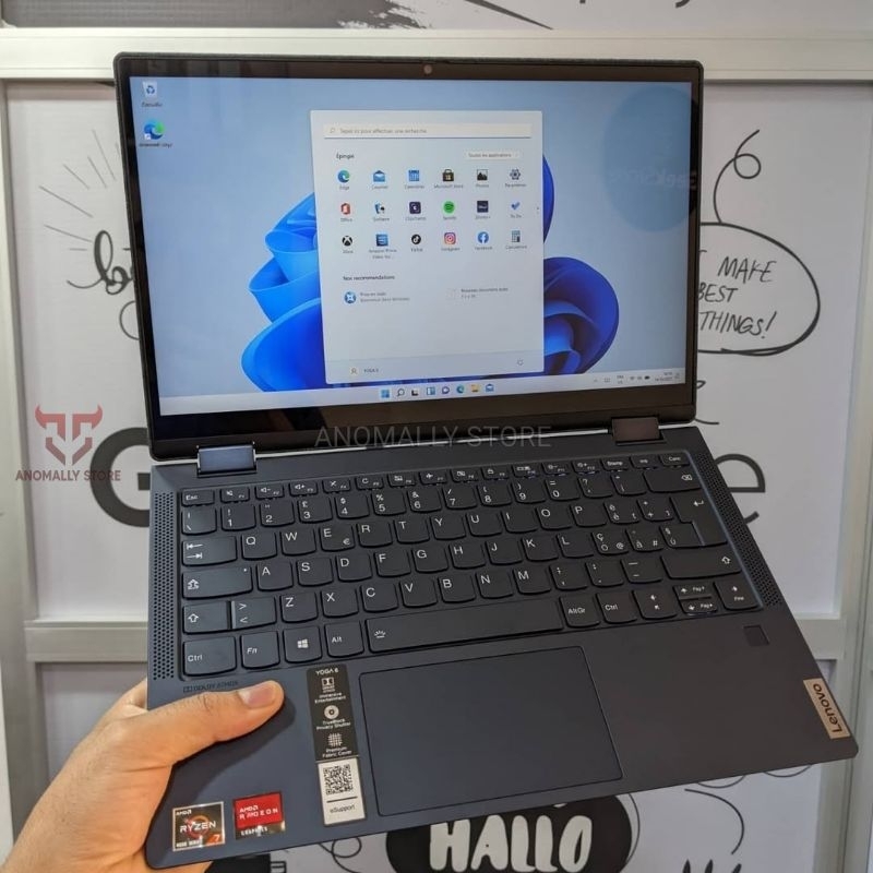 Lenovo Yoga 6 | Ryzen 7-4700U AMD RADEON Ram 16Gb SSD 512Gb Fullset