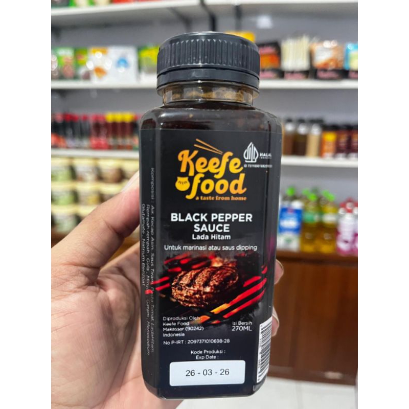 

KEEFE FOOD BLACKPEPER SAUCE