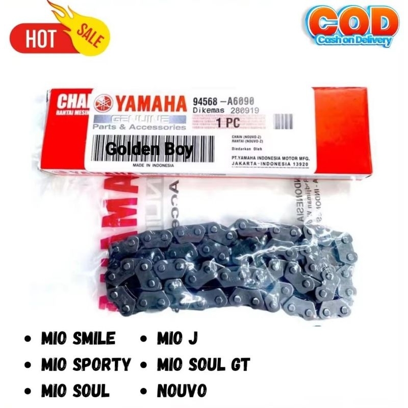 Rantai Keteng Yamaha Mio Vega ZR Nouvo Original Yamaha