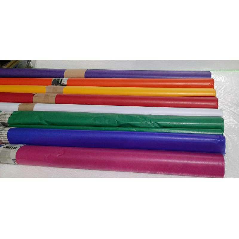 

KERTAS MINYAK/KERTAS LAYANGAN BERBAGAI WARNA ISI (25 LEMBAR)