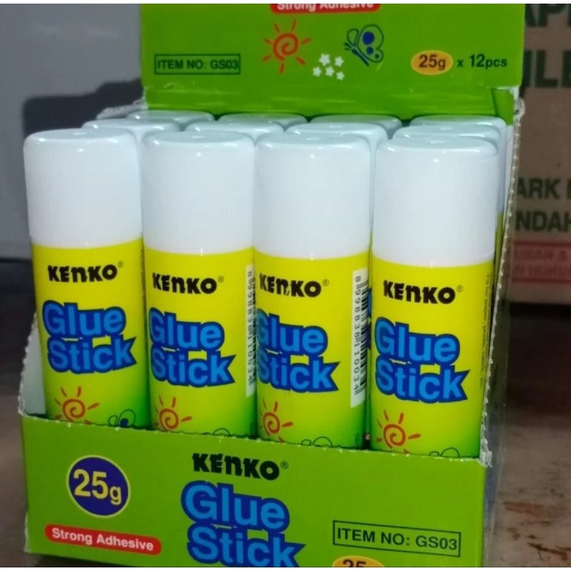 

LEM KERTAS | LEM STICK | GLUE STICK KENKO 25gr GS-03