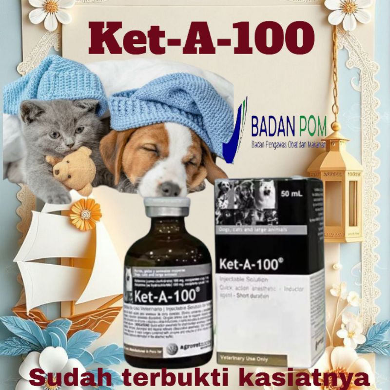 Ket A 100 Asli Original Untuk Hewan Ampuh Manjur