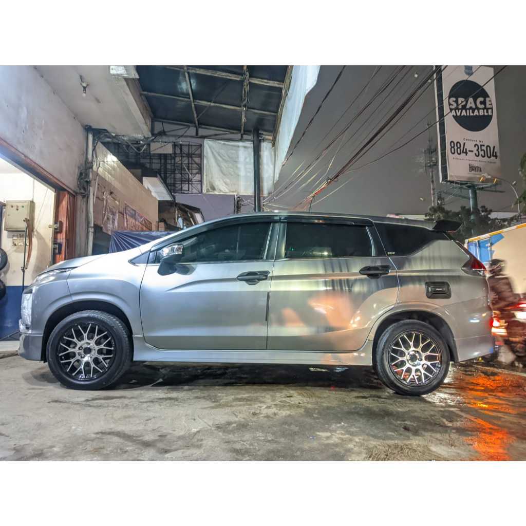 PAKET VELG PLUS BAN ACCELERA 215 55 R17 UNTUK MOBIL XPANDER USE VELG HSR RAI-S5 RING 17