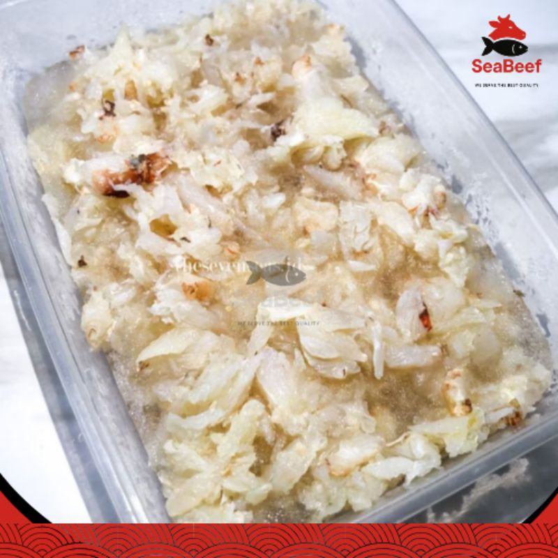 

Daging Kepiting Putih Kupas Frozen 500gr SeaBeef