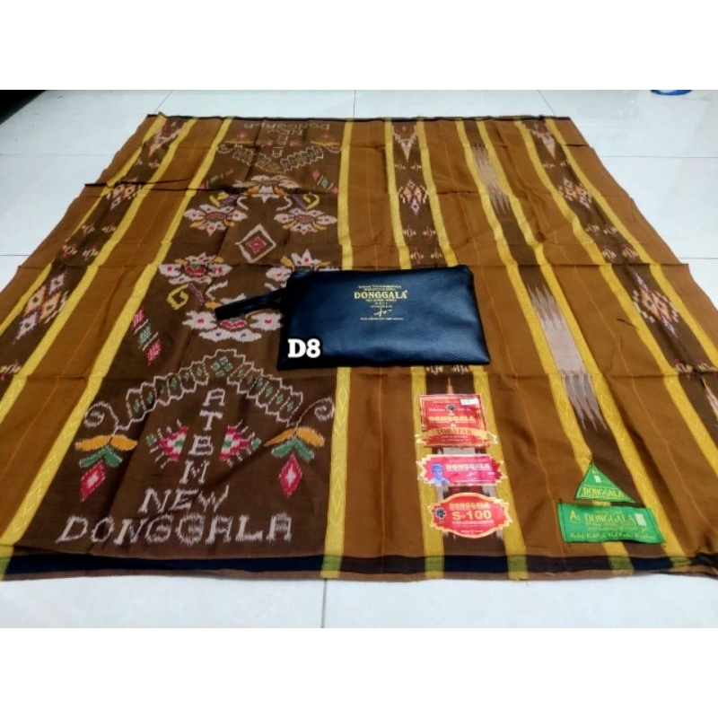 Sarung DONGGALA Mercerized Halus Motif MGT Kotak Mix