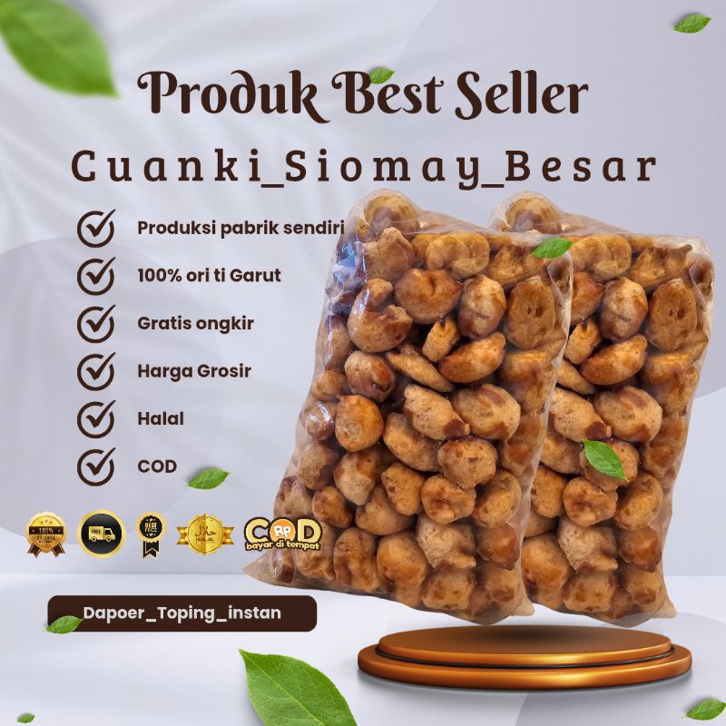 

Cuanki siomay besar isi 100pcs free ksrdus