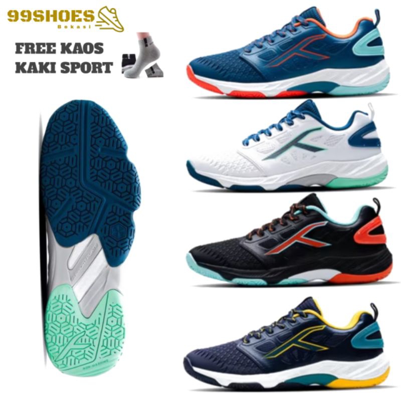 Hundred HYPERCOURT badminton shoes-sepatu badminton original hundred