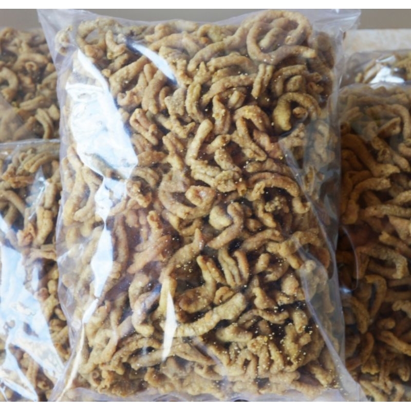 

promo kripik usus original dan daun jeruk