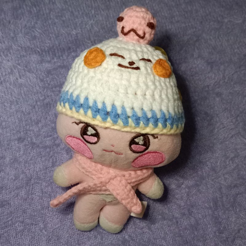 BEANIE MINGTTEOK MINGI MD BIRTHDAY ANITEEZ BBYONGMING ATEEZ BAJU DOLL KEYRING