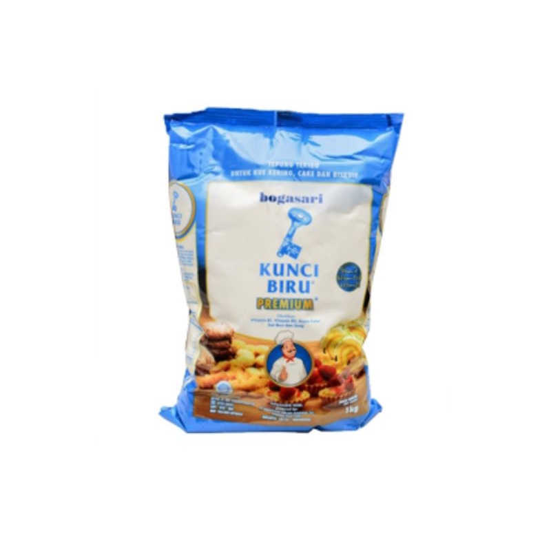 

Tepung terigu kunci Biru 1000gr