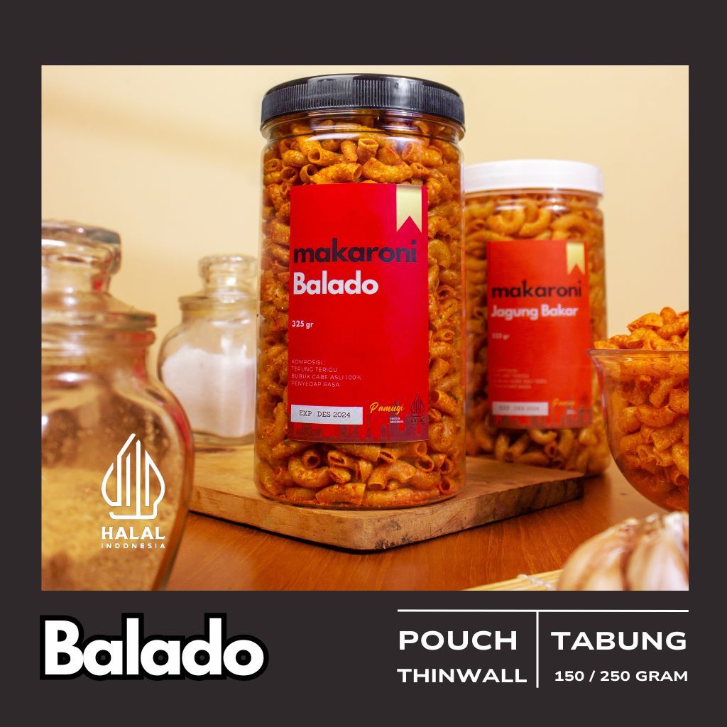 

Makaroni Goreng Rasa Balado Original