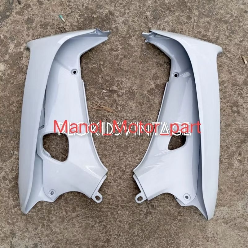 Tameng depan Honda Supra x lama sayap Supra fit lama/x lama warna putih polos