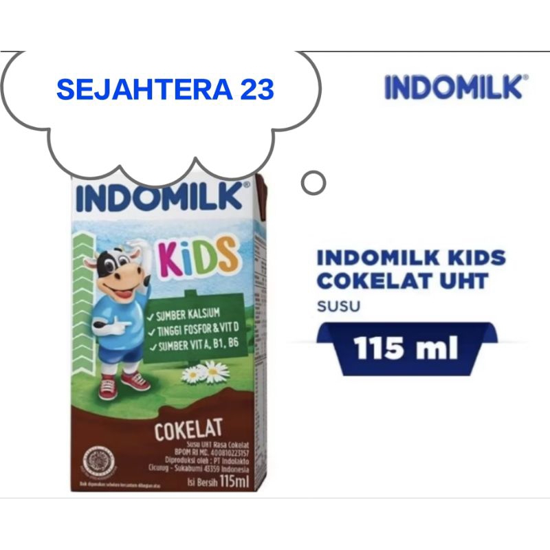 

5 pcs - Indomilk kids 115 ml
